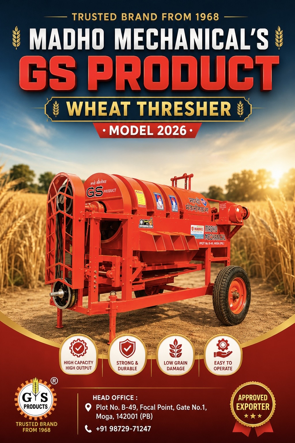 Wheat Thresher